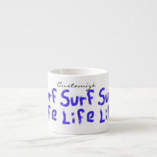 Levensduur van het surf Thunder_Cove om het even w Espresso Kop