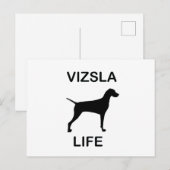levensduur van het visum briefkaart (Voorkant / Achterkant)