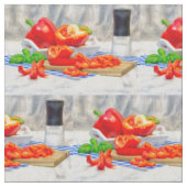 Levensduur van paprika stof (Close Up)