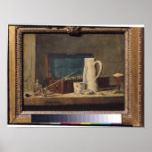 Levensduur van pijpleidingen en een Drink glas Poster (Voorkant)