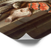 Levensduur van vissen op tafel poster (Hoek)