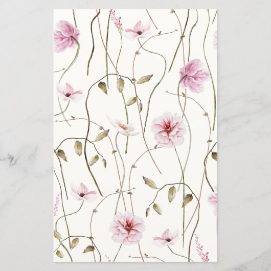 Levensduur van vlinders Bloemen Bruids Bingo (Achterkant)