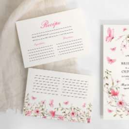 Levensduur van vlinders Recept Flora Vrijgezellenf Informatiekaartje