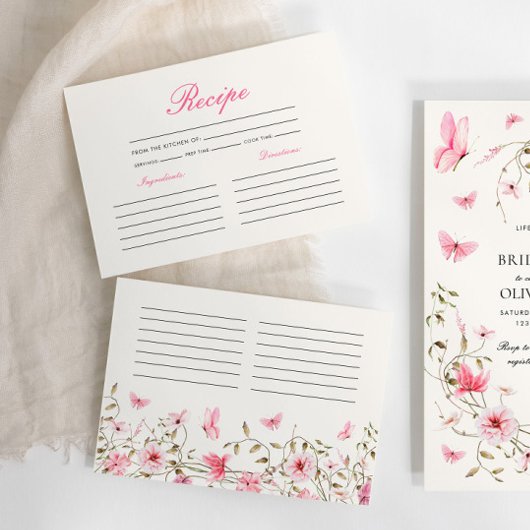 Levensduur van vlinders Recept Flora Vrijgezellenf Informatiekaartje