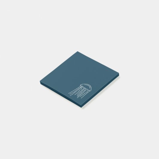 Levensduur van zeezoogdieren in het water zee post-it® notes (Schuin)