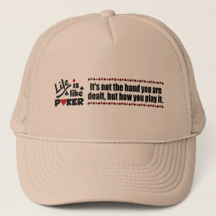 Levensecht Poker-pet Trucker Pet
