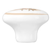 Levensechte Baby keramische knop – Unisex kinderka (Zijkant)