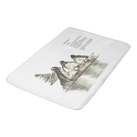 Levensechte Eye Catching Bedreigd Marine Life Badmat (Gekanteld)