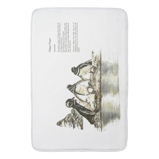 Levensechte Eye Catching Bedreigd Marine Life Badmat (Voorkant Verticaal)