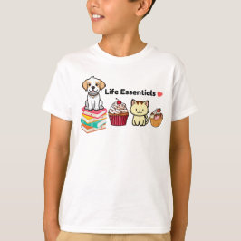 Levensessenties Mooie Dieren Grafische T-shirt