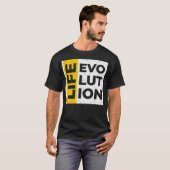 Levensevolutie T-shirt (Voorkant volledig)