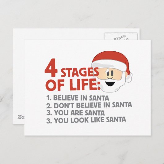 Levensfasen Briefkaart (Voorkant / Achterkant)
