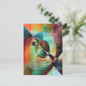 levensfilosofie briefkaart (Staand voorkant)