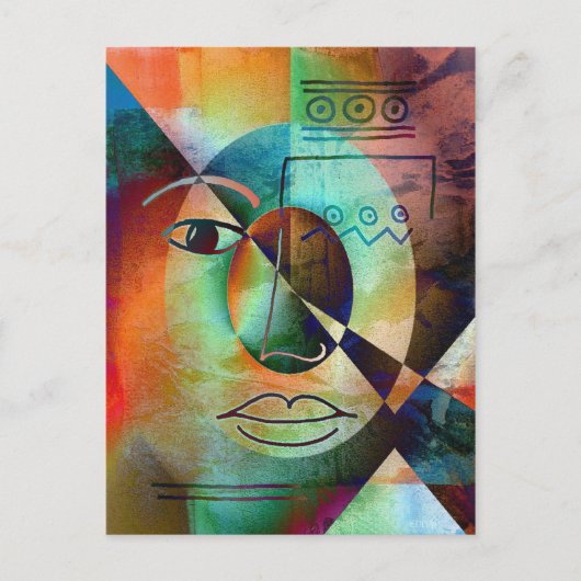 levensfilosofie briefkaart (Voorkant)