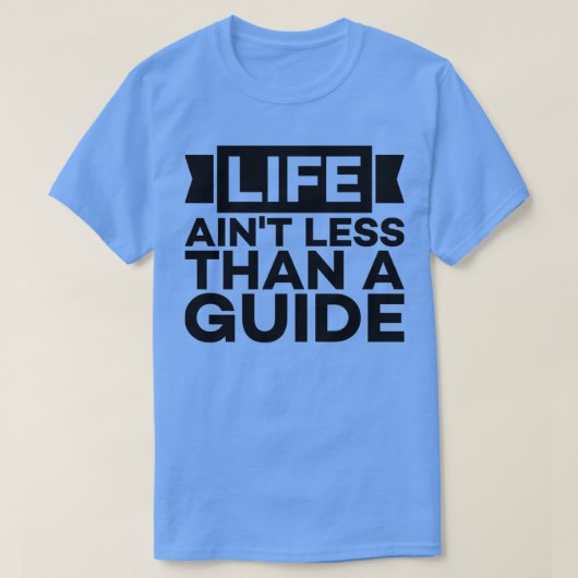 Levensgebaseerde tekstkunst t-shirt (Design voorkant)