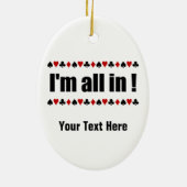 LEVENSGELIJKHEID VAN aangepaste versieringen voor Keramisch Ornament (Achterkant)