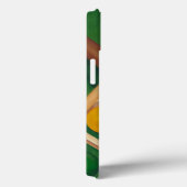 Levensgetrouwe Biljarttafel met Ballen en Krijt Case-Mate iPhone Case (Achterkant / Rechts)
