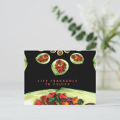 Levensgeurstof in kleurpotpourri briefkaart (Staand voorkant)