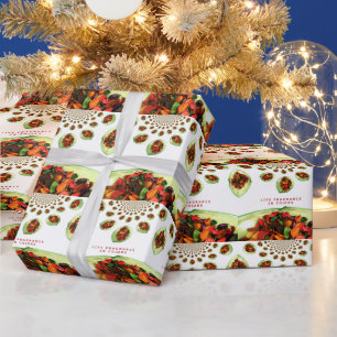 Levensgeurstof in kleurpotpourri cadeaupapier