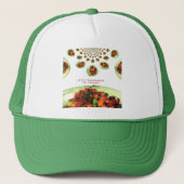 Levensgeurstof in kleurpotpourri trucker pet (Voorkant)