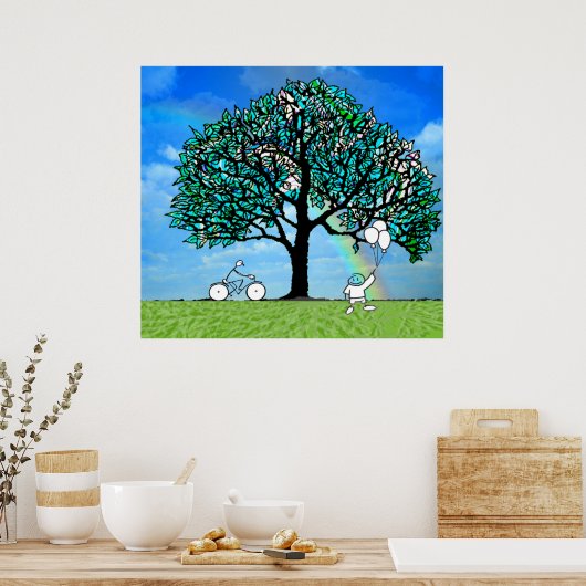 Levensglee Poster (Keuken)