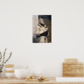 Levensgroot alarmbeeld van de kiezer poster (Keuken)