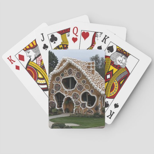 Levensgroot Huis van Gemberkoek Speelkaarten (Achterkant)