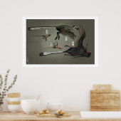 Levensgrootte Sansoriopterygids Poster (Keuken)