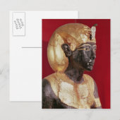 Levensgroottebeeld van Tutankhamun Briefkaart (Voorkant / Achterkant)