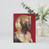Levensgroottebeeld van Tutankhamun Briefkaart (Staand voorkant)