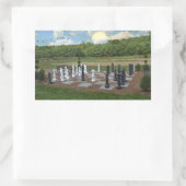 Levensgroottesortering Rechthoekige Sticker (Tas)