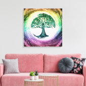 Levenskalmte binnen canvas afdruk (Insitu (Woonkamer))