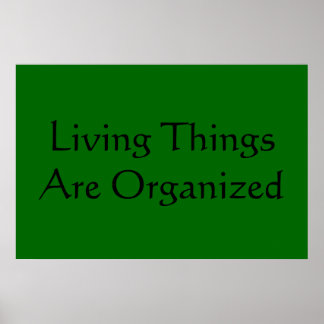 Levenskenmerken Poster