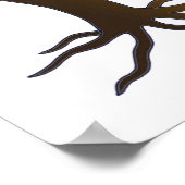 Levensketubah met een Hebreeuwse prijsopgave Poster (Hoek)