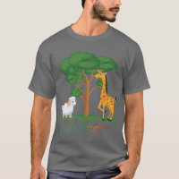 Levenskunstenaar: Grappig Schaap Meme, met Giraffe