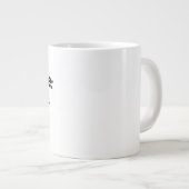 Levenskwaliteit Moeder Grappig Sarcasastische Moed Grote Koffiekop (Voorkant rechts)