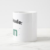 Levenskwaliteit Moeder Grappig Sarcasastische Moed Grote Koffiekop (Voorkant)