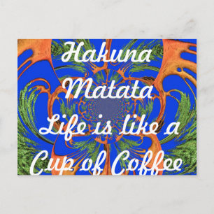 Levenslang aangepast product briefkaart