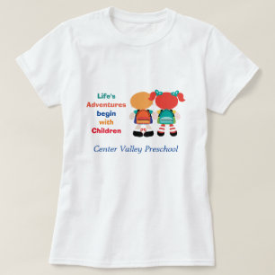 Levenslang avontuur bij kinderen Advertisatie T-shirt