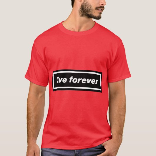 LEVENSLANG cadeau T-shirt (Voorkant)