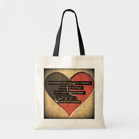 Levenslang Canvas tas (Voorkant)