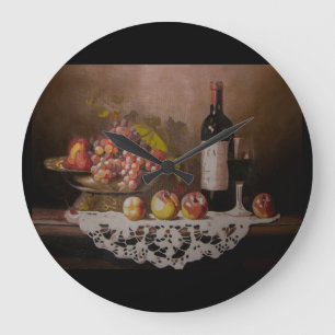 Levenslang Fruit Bowl en wijnfles Grote Klok