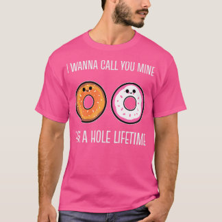 Levenslang gaatje zoete vriend of vriendin cadeau t-shirt