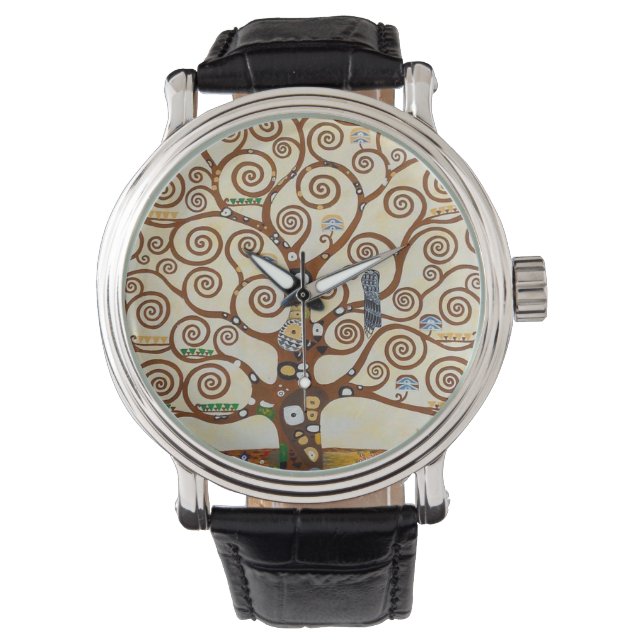 Levenslang Gustav Klimt herstelde versie Horloge (Voorkant)