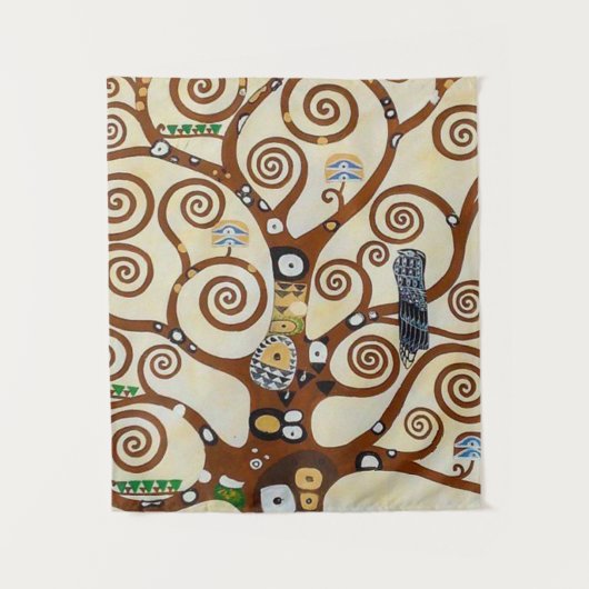 Levenslang Gustav Klimt herstelde versie Wandkleed (Voorkant)