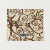 Levenslang Gustav Klimt herstelde versie Wandkleed (Voorkant (horizontaal))