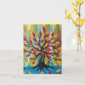 Levenslang Kaart (Gele Bloem)