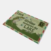 Levenslang leren in het meer deurmat (Schuin)