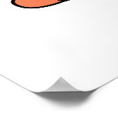 Levenslang met Cake Funny Cake Pun Poster (Hoek)