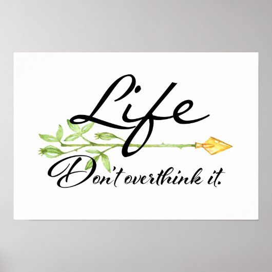 Levenslang Poster (Voorkant)